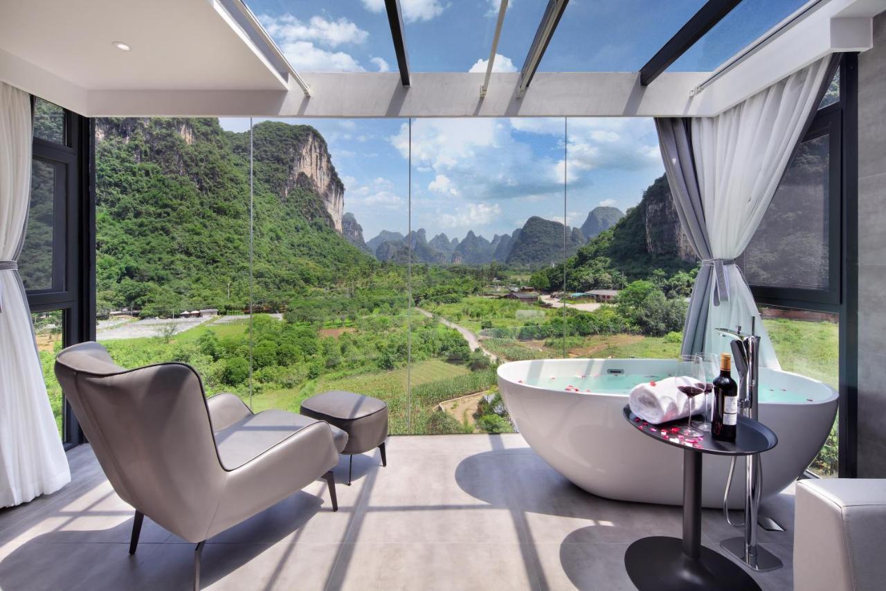 Lanshan Moon Resort Yangshuo Exterior foto